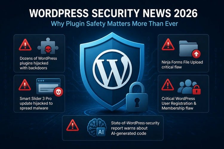 WordPress Security News 2026: Top 5 Recent Threats you should know